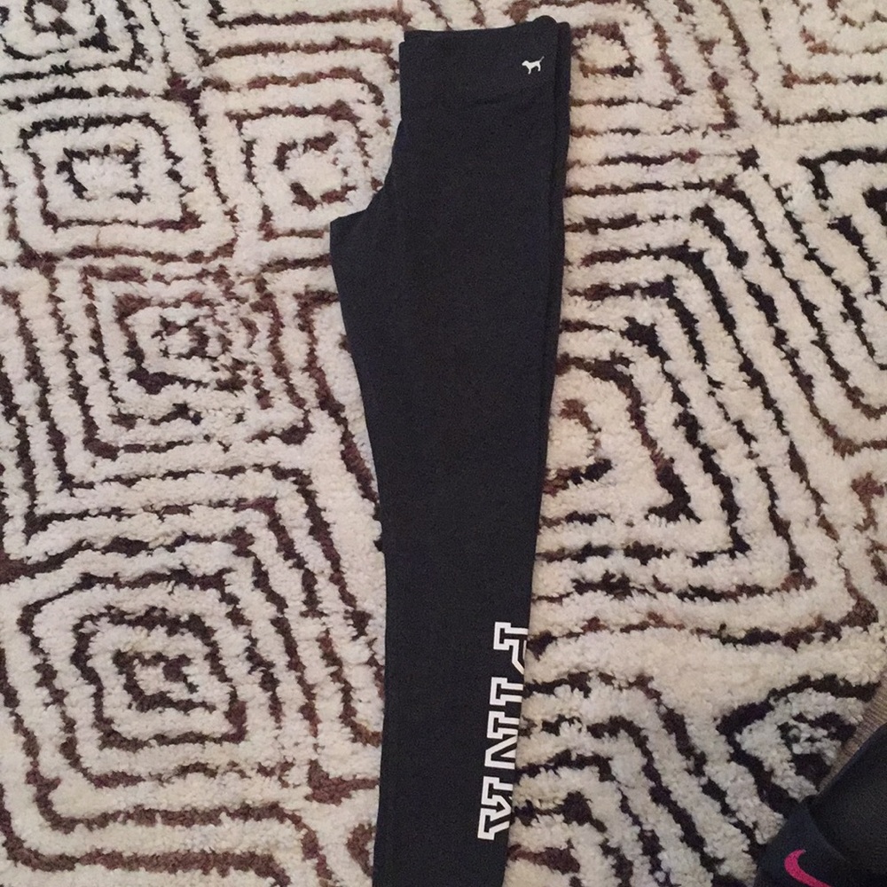 Pink yoga pants